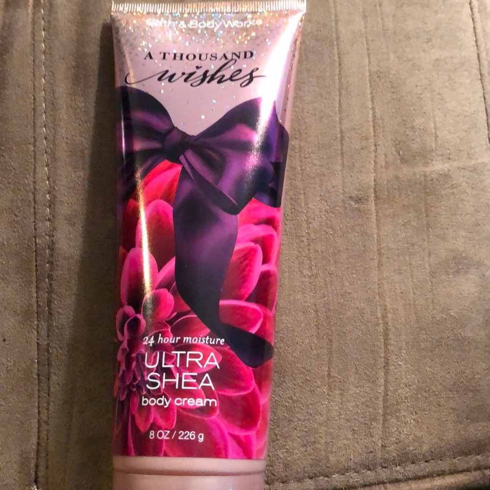 Bath and body works‎ 1000 wishes body cream new